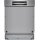 Bosch SMI4HBS07E, Serie 4, Teilintegrierter Geschirrspüler, 60 cm, Gebürsteter Stahl