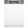 Bosch SMI4HTS14E, Serie 4, Teilintegrierter Geschirrspüler, 60 cm, Gebürsteter Stahl