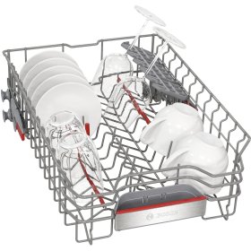 Bosch SPI6EMS21E, Serie 6, Teilintegrierter Geschirrspüler, 45 cm, Gebürsteter Stahl