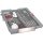 Bosch SPI6EMS21E, Serie 6, Teilintegrierter Geschirrspüler, 45 cm, Gebürsteter Stahl