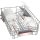 Bosch SPI6EMS21E, Serie 6, Teilintegrierter Geschirrspüler, 45 cm, Gebürsteter Stahl