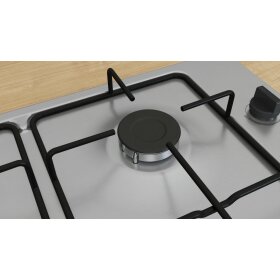 Bosch PBP6B5K80, Serie 2, Gaskochfeld, Edelstahl