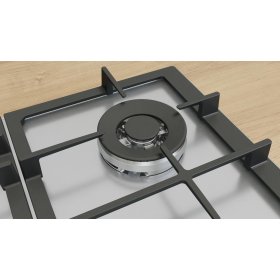 Bosch PCH6A5I90, Serie 6, Gaskochfeld, 60 cm, Edelstahl