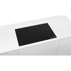 Bosch PKH811BB1D, Serie 4, Elektro-Kochfeld, 80 cm, Rahmenlos aufliegend