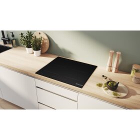 Bosch PVQ69BHC1E, Serie 6, Induktionskochfeld, 60 cm, Mattschwarz, Mit Rahmen aufliegend