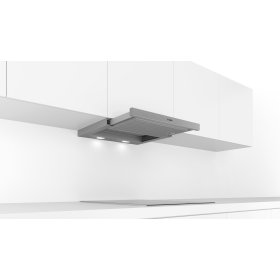 Bosch DFL064W54, Serie 2, Flachschirmhaube, 60 cm, Silber, metallisch