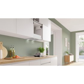 Bosch DHL555BM, Serie 4, Lüfterbaustein, 53 cm, Silber, metallisch