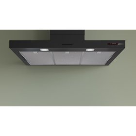 Bosch DWB93BC60, Serie 2, Wandesse, 90 cm, Mattschwarz