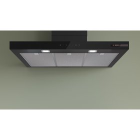 Bosch DWB97DN60, Serie 6, Wandesse, 90 cm, Mattschwarz