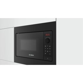 Bosch BFL523MB4, Serie 2, Einbau-Mikrowelle, Schwarz