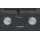 Bosch PRB3A6I40, Serie 8, Domino-Kochfeld, Gas, 30 cm, Glaskeramik, Schwarz