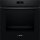 Bosch HBA571BB4, Serie 2, Einbau-Backofen, 60 x 60 cm, Schwarz