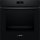 Bosch HBA572BB4, Serie 2, Einbau-Backofen, 60 x 60 cm, Schwarz