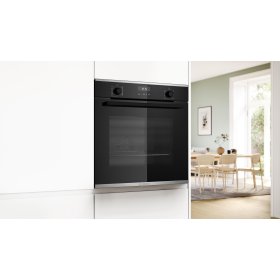 Bosch HBG237BB4, Serie 6, Einbau-Backofen, 60 x 60 cm, Schwarz