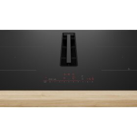 Bosch PVQ89BH26E, Serie 6, Kochfeld mit Dunstabzug (Induktion), 80 cm, Mattschwarz, Mit Rahmen aufliegend