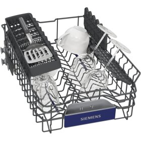 Siemens SR53ES25KE, iQ300, Teilintegrierter Geschirrspüler, 45 cm, Gebürsteter Stahl