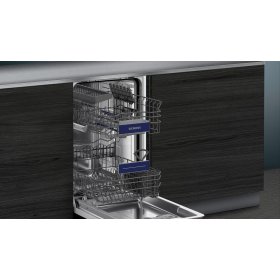 Siemens SR93EX25LE, iQ300, Vollintegrierter Geschirrspüler, 45 cm, varioScharnier für besondere Einbausituationen