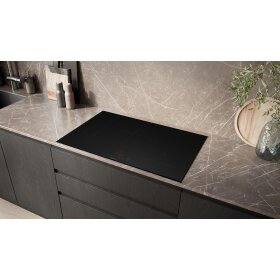 Siemens ED87BHWC1E, iQ500, Induktionskochfeld, 80 cm, Mattschwarz, Mit Rahmen aufliegend