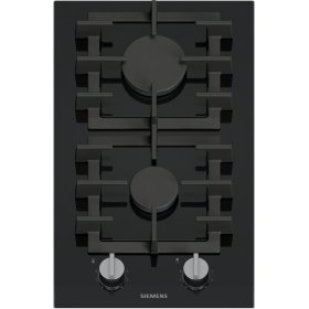 Siemens ER3A6BI40, iQ700, Domino-Kochfeld, Gas, 30 cm, Glaskeramik, Schwarz