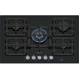 Siemens ER7A6RH40, iQ700, Gaskochfeld, 75 cm, Hartglas,...