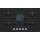 Siemens ER7A6RH40, iQ700, Gaskochfeld, 75 cm, Hartglas, Schwarz