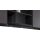 Siemens LJ89BET65, iQ700, Integrierte Designhaube, 80 cm, Graues Glas mit schwarzer Bedruckung, Mattschwarz