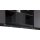 Siemens LJ97BDP65, iQ500, Integrierte Designhaube, 90 cm, Graues Glas mit schwarzer Bedruckung, Mattschwarz