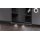 Siemens LJ97BDP65, iQ500, Integrierte Designhaube, 90 cm, Graues Glas mit schwarzer Bedruckung, Mattschwarz