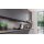Siemens LJ97BDP65, iQ500, Integrierte Designhaube, 90 cm, Graues Glas mit schwarzer Bedruckung, Mattschwarz