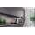 Siemens LJ97BDP65, iQ500, Integrierte Designhaube, 90 cm, Graues Glas mit schwarzer Bedruckung, Mattschwarz