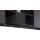 Siemens LJ99BET65, iQ700, Integrierte Designhaube, 90 cm, Graues Glas mit schwarzer Bedruckung, Mattschwarz
