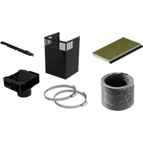 Neff Z51FBI1D6, Long-life Clean Air Umluftset, Schwarz