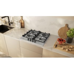 Neff T26CIP8N0, N 70, Gaskochfeld, 60 cm, Edelstahl