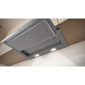 Neff D46BR12X7, N 30, Flachschirmhaube, 60 cm, Silbermetallic