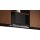 Neff D65XCC2S5, N 50, Integrierte Designhaube, 60 cm, Klarglas, Mattschwarz