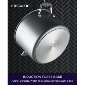 Circulon A1 Kochtopf 24 cm, 7,6 Liter