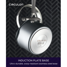 Circulon A1 Stiel-Kasserolle 16 cm, 1,8 Liter