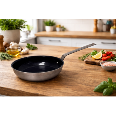 Ronneby Bruk INOX Keramikbeschichtete Edelstahl-Bratpfanne, Ø 20 cm