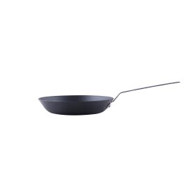 Ronneby Bruk Karbon-Bratpfanne, Ø 24 cm, mit rostfreiem Schmiedegriff