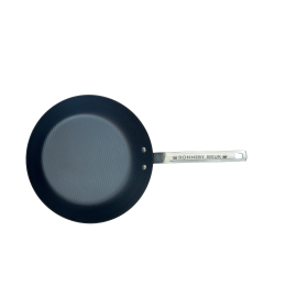 Ronneby Bruk Karbon-Bratpfanne, Ø 30 cm, mit rostfreiem Schmiedegriff