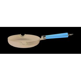 Ronneby Bruk Maestro Bratpfanne hoch, Ø 20 cm, mit braunem Buchenholzgriff