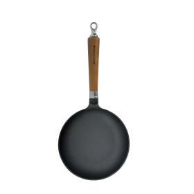 Ronneby Bruk Maestro Bratpfanne hoch, Ø 20 cm, mit braunem Buchenholzgriff