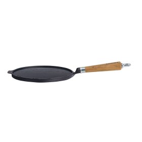 Ronneby Bruk Maestro Crépe-Pfanne, Ø 24 cm, mit Eichenholzgriff
