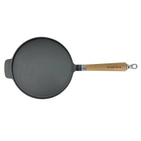 Ronneby Bruk Maestro Crépe-Pfanne, Ø 24 cm, mit Eichenholzgriff