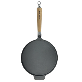 Ronneby Bruk Maestro Crépe-Pfanne, Ø 24 cm, mit Eichenholzgriff