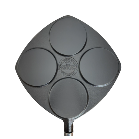 Ronneby Bruk Maestro Eierpfanne, 25 x 25 cm, mit Eichenholzgriff