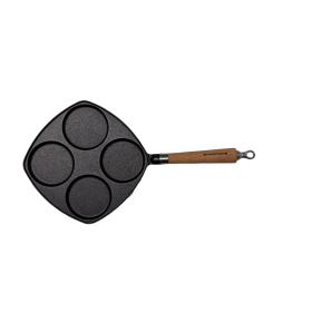 Ronneby Bruk Maestro Eierpfanne, 25 x 25 cm, mit Eichenholzgriff