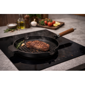 Ronneby Bruk Maestro Grillpfanne, Ø 24 cm, mit...