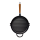 Ronneby Bruk Maestro Grillpfanne, Ø 28 cm, mit braunem Buchenholzgriff