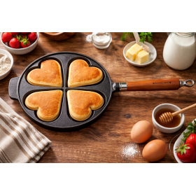 Ronneby Bruk Maestro Herzpfannkuchen-Pfanne, Ø 24...